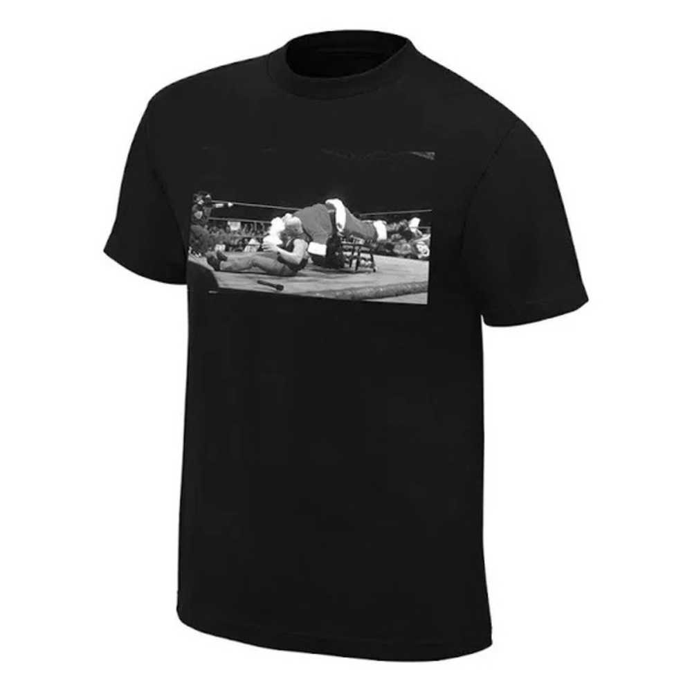 WWE Stone Cold Steve Austin Santa Stunner Holiday Tee Shirt Top L Authentic